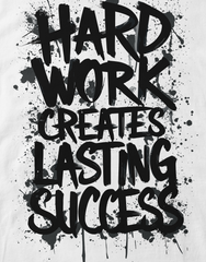 WORK HARD_Tshirt