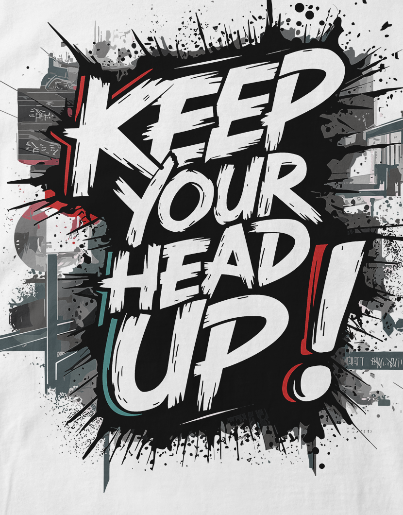 KEEP UR HEAD- T shirt