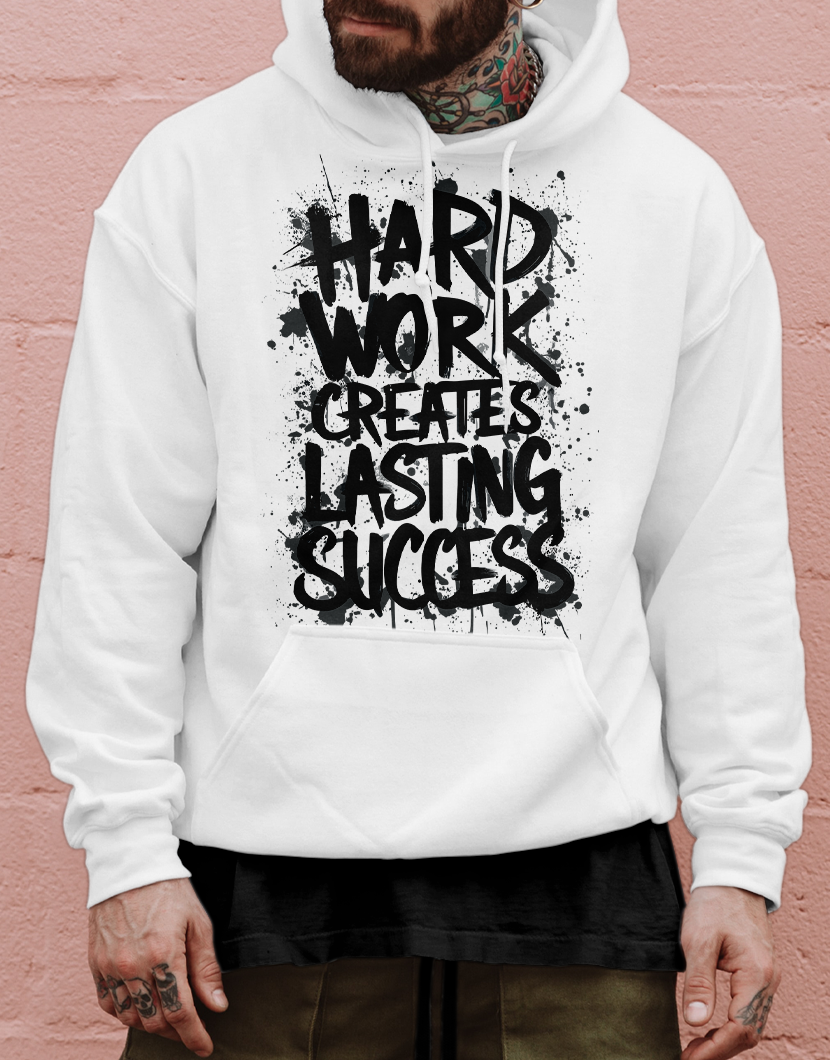 WORK HARD-Hoodie