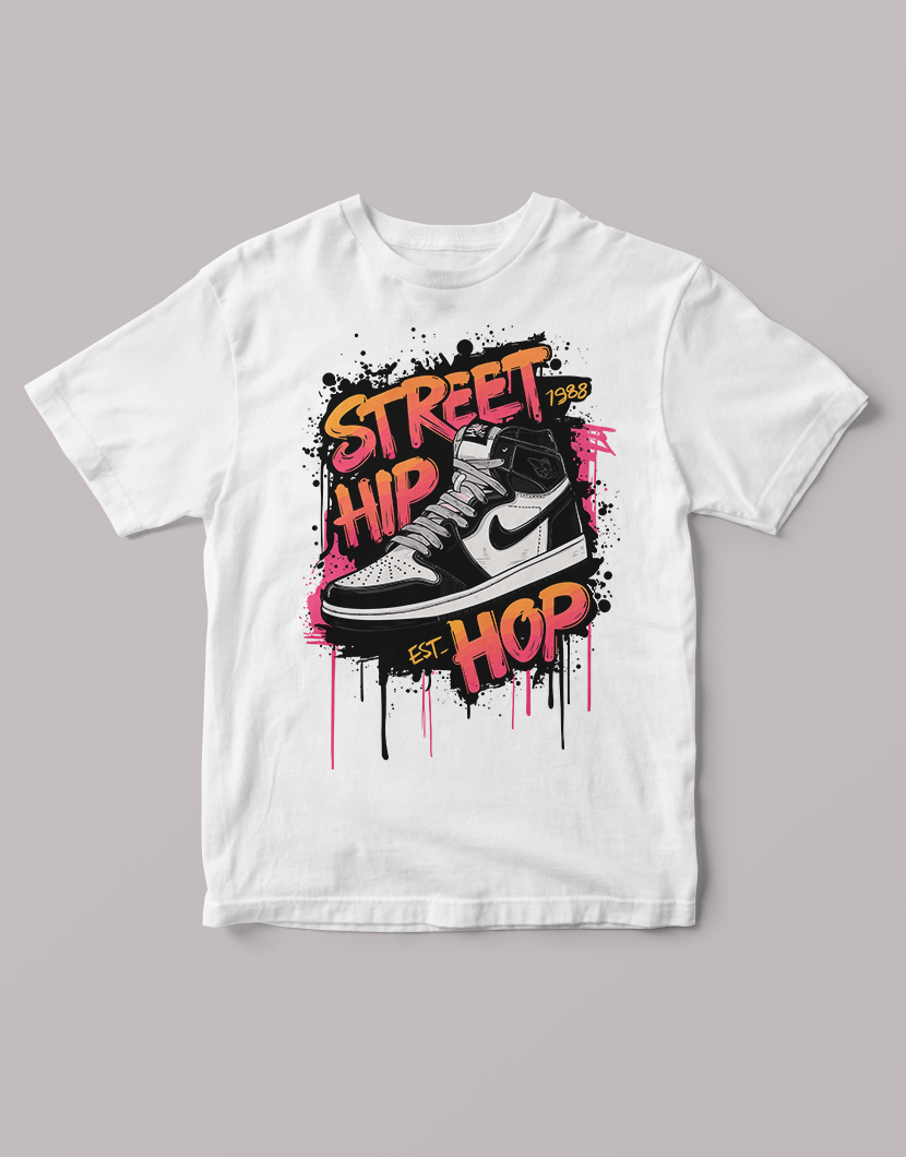 STREET HIP HOP - T shirt