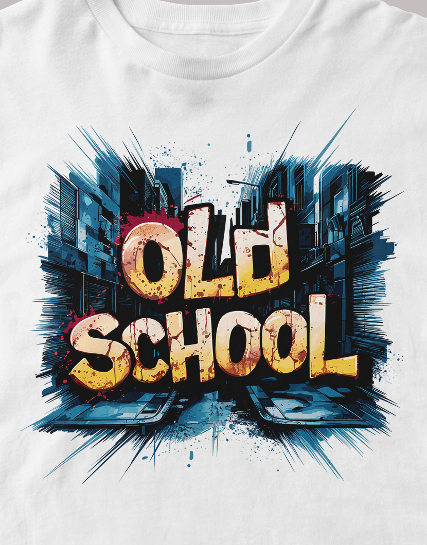 OLD SCHOOL - T shirt