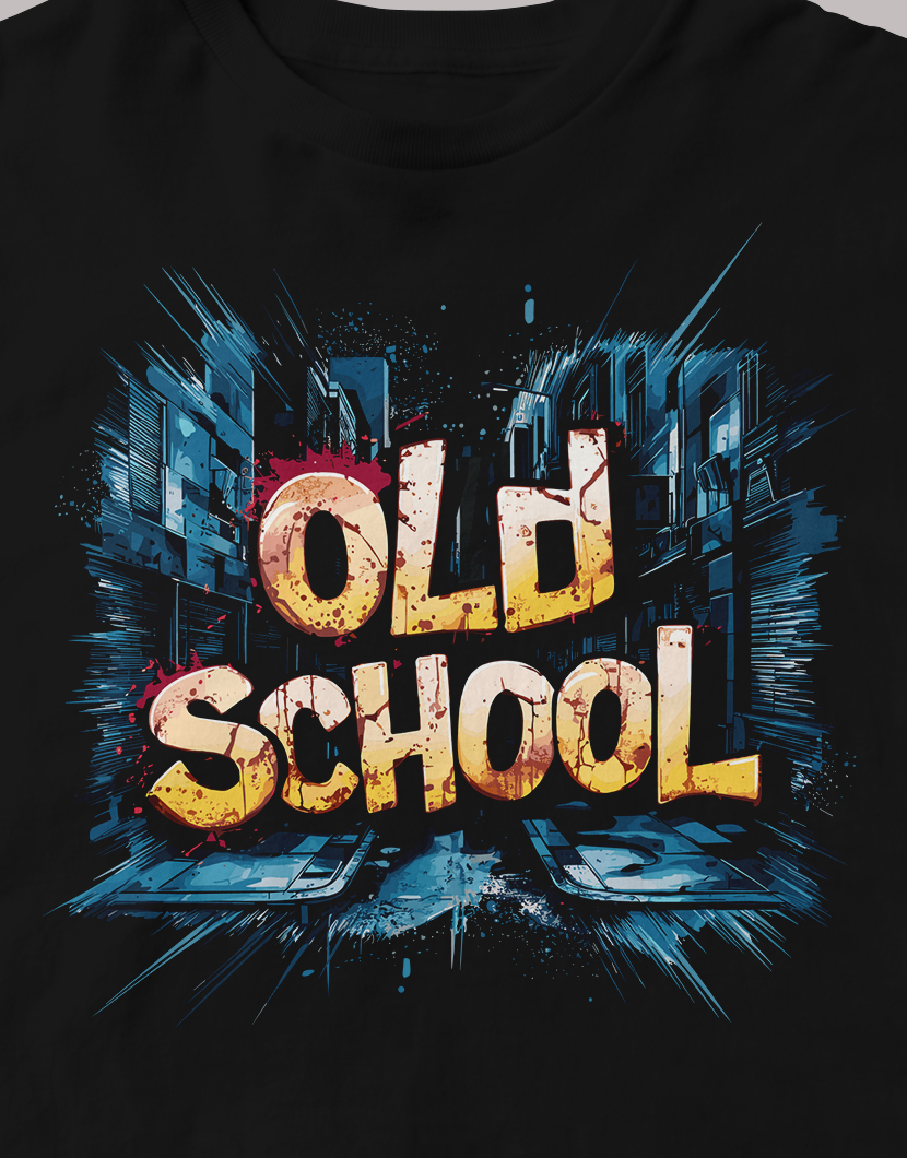 OLD SCHOOL - T shirt