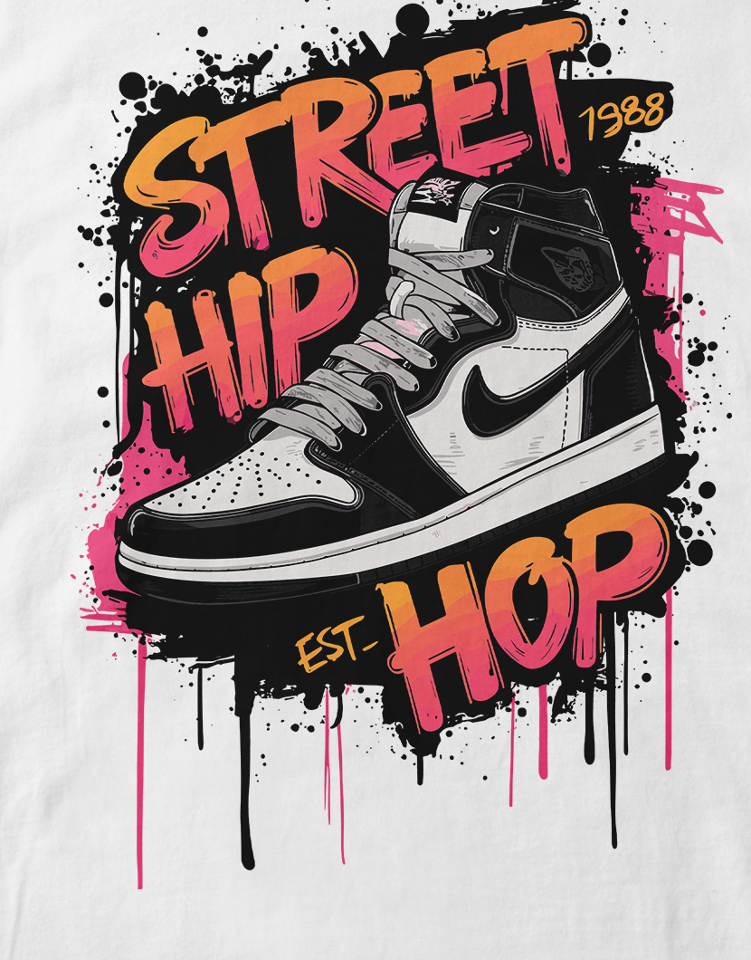 STREET HIP HOP - T shirt