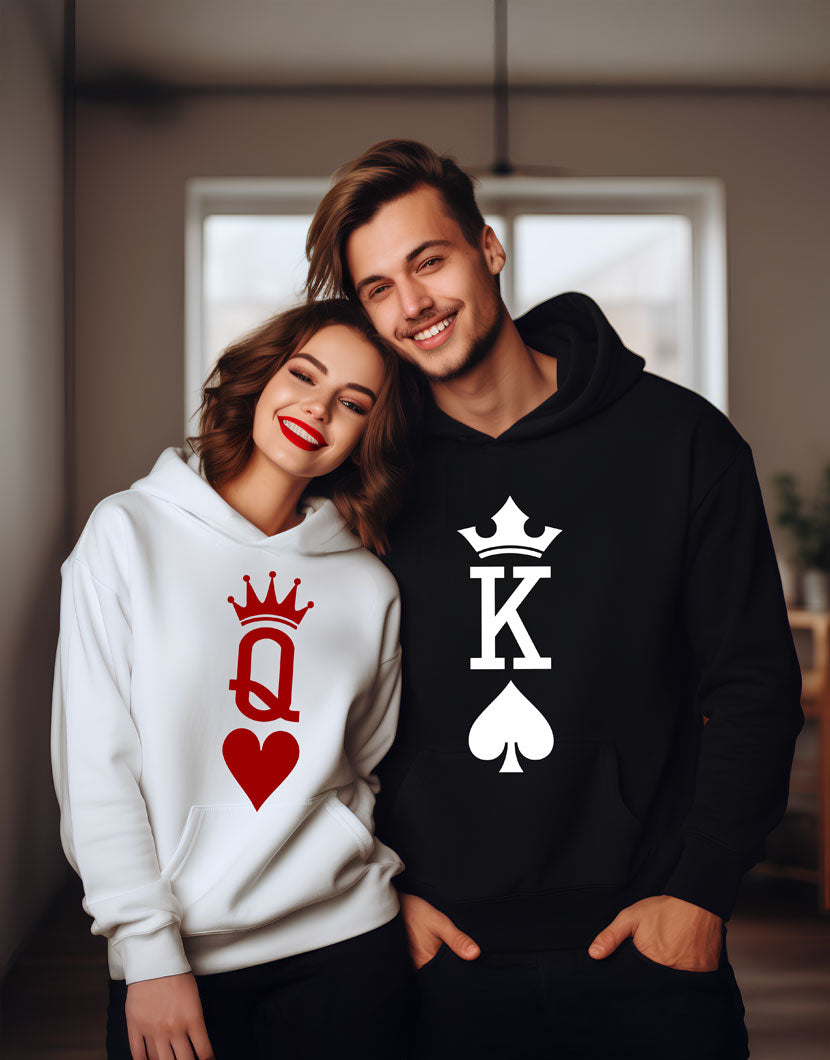 Valentine King & Queen Hoodie