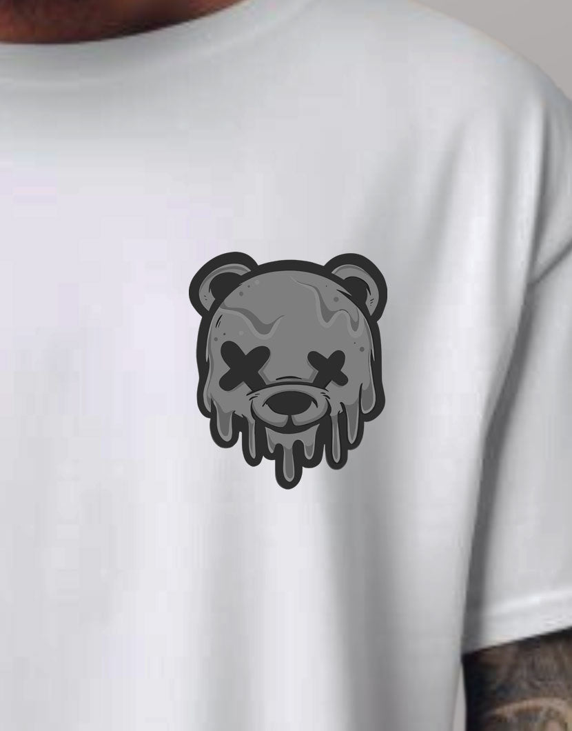 Oversize White Bear T-shirt