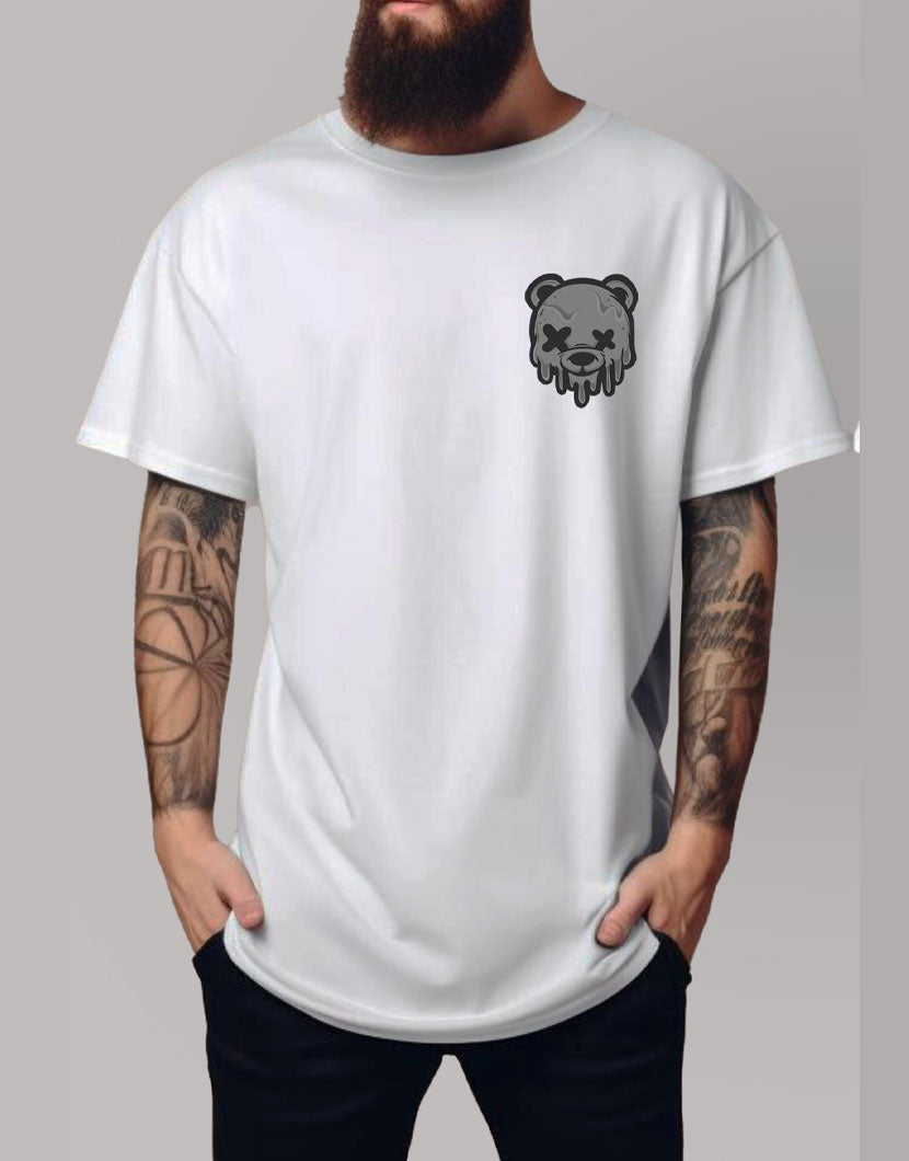 Oversize White Bear T-shirt