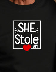 Valentine She Stole Sweatshirt